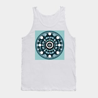 Abstract spiral Tank Top